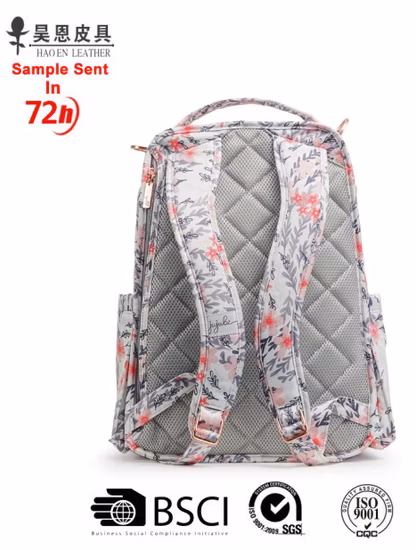 Neueste Nylon-Modedesigner-bedruckte Tragetasche für Mumien und Babys für die Reise